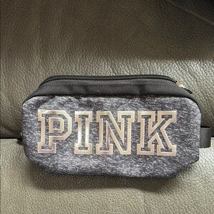 Victoria secret PINK black and gray case